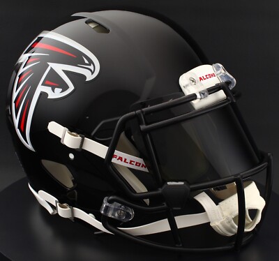 ATLANTA FALCONS NFL Riddell Speed Full Size AUTHENTIC Football Helmet