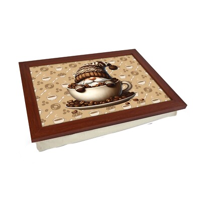 Coffee Gonk Lap Tray - gepolstertes Tablett mit süßem Gonk Design, perfekt für Kaffee