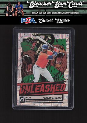 2021 Donruss UNL1 Yordan Alvarez Unleashed Vector