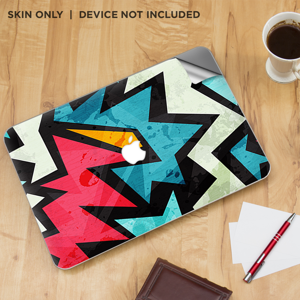 Skin De Protection Itsaskin Pour MacBook Air 13" Retina - Vitrail Coloré
