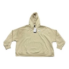 Nike Air Jordan Flight Women's Cotton Fleece Hoodie Cream  Size 1X NEW $90