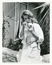 ANN-MARGRET & Cat Original CANDID Studio Set Vintage BUS RILEY Universal Photo
