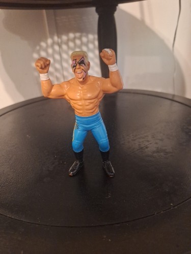 VINTAGE 1990 WCW GALOOB STING WRESTLING 5 ACTION F...