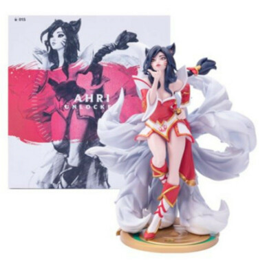 In Stock 10.35''League of Legends Ahri Unlocked Statue Figure