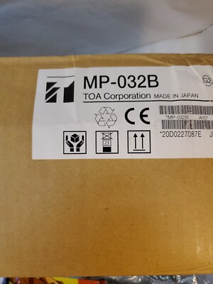 TOA MP-032B 10 CHANNEL PASSIVE MONITOR PANEL 