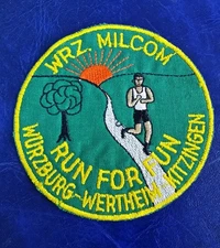 WRZ. MILCOM RUN FOR FUN WURZBURG WERTHEIM KITZINGEN (GERMAN) UNKOWN PATCH