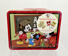 Disney Mickey Mouse School Design Lunch Box Mickey's School Days Brand New