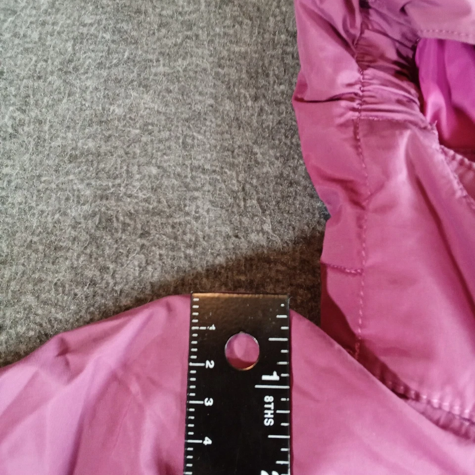 LL Bean Chaqueta Niñas Pequeña 4 Rosa Thinsulate Con Capucha Logo Esquí Nieve Sudadera con Capucha Foto 4 de 4
