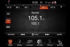 2015 - 2016 DODGE CHALLENGER CHARGER RA3 8.4 UCONNECT RADIO SCREEN OEM VP3