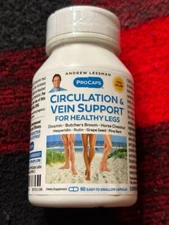 Andrew Lessman Circulation & Vein Support 60 Capsules Exp. 08/30/2027