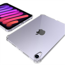 For iPad 2nd 3rd 4th 7th 8th 9th Gen Pro 11" M4 M5 Clear Transparente Case Cover