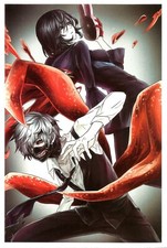 TOKYO GHOUL, CARTOLINA ORIGINALE, STAMPATA IN GIAPPONE, # 3 DI 27