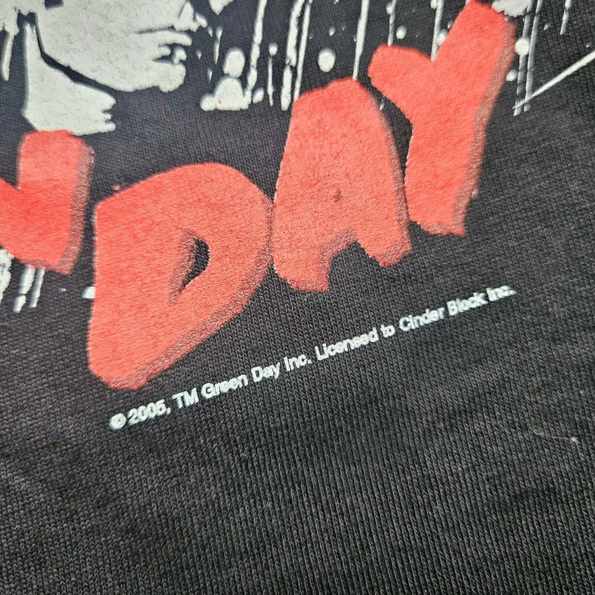 Vintage deadstock Green Day 2005 Sin City graphic Tennesse Vintage deadstock Green Day 2005 Sin City graphic Tennesse