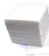 Major Brushes Safeprint Polystyrene Sheets - Lino Block Printing Tiles - Pack 50