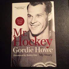 Gordie Howe Signed Mr. Hockey: My Story Book AUTOGRAPHED Detroit Red Wings HOFer