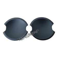 UK SELLER 2 MATT BLACK Door Handle SHELLS CUPS FOR MINI R50 R52 R53 R55 R56 R57