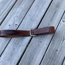 The Gap Genuine Leather Women's Vintage Brown Belt sz Medium 36  1.5  wide