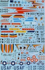 Xtradecal 172 F-100 Super Sabre Usaf F-100dfg Vietnameuropeafrica Decals Xtradecal 172 F-100 Super Sabre Usaf F-100dfg Vietnameuropeafrica Decals