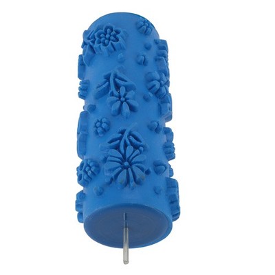5in Patterned Paint Roller Texture Rubber Roller Decorative Rubber Roller Fo HOT