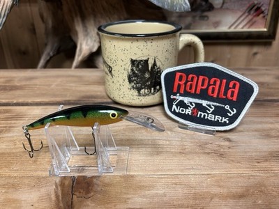 Vintage Rapala Deep Tail Dancer TD-9 3-1/2  P-Perch Bass Fishing Lure