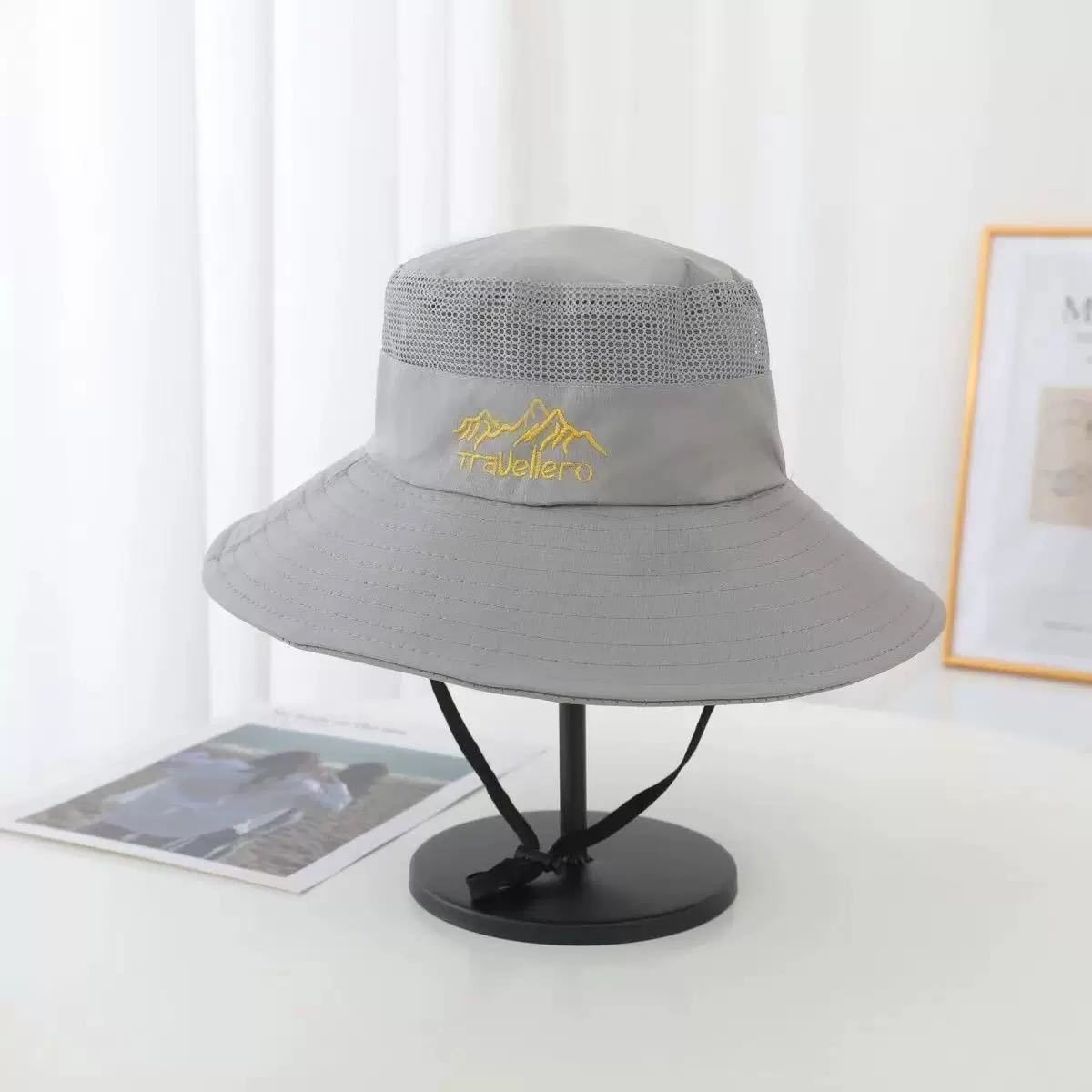 APL Cappello da Sole alla Moda da Esterno con Rete Traspirante e Passante Regolabile