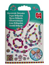 Jumbo Glitzerschmuck Set Bastelset mit Perlen...