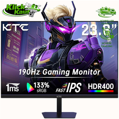 KTC Gaming Monitor 24 Zoll 180Hz FreeSync HDR400