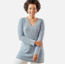 NWT Barefoot Dreams CozyChic Ultra Lite V-Nec...