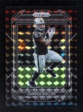 2022 Panini Prizm Black Finite Prizm 1/1 Darren Waller #173 0c3