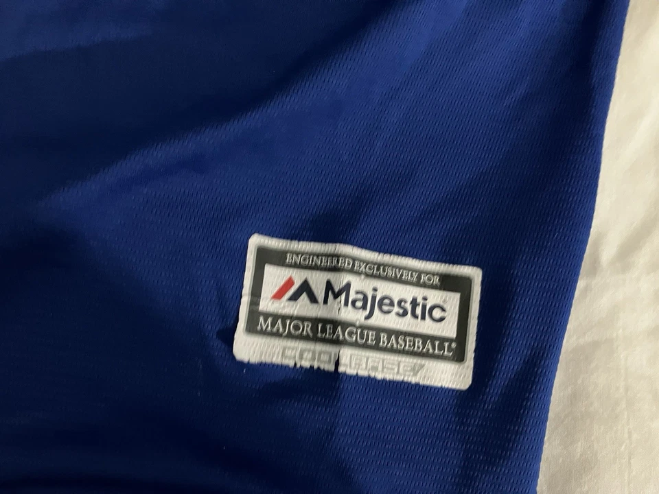 Majestic Men's Jose Bautista Royal Toronto Blue Jays Jersey Size M - Image 4 of 4