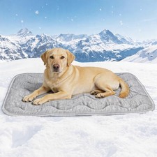 Dog Cooling Mat Q-Max 0.4 Self Cool Pad for Dogs and Cats with Anti-Slip Bott...