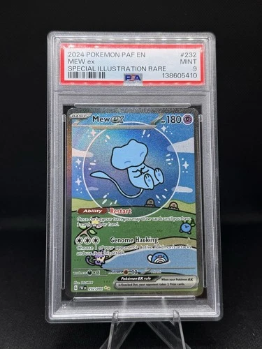New ListingPokémon SV: Paldean Fates Mew ex Special Illustration Rare Holo PSA 9 232/091