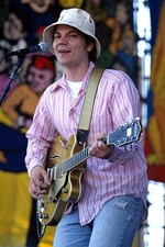 Jeff Tweedy of Wilco at Laguna Seca Daze on May 25 1996 in Laguna- 1990s Photo 1