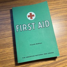 Vintage First Aid American Red Cross 4th Edit...