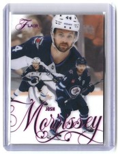 Josh Morrissey #/199 2025-26 Flair Backcheck