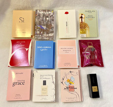 Lot of 12  Women's Luxurious Perfume Samples Set  Receive All in Pic  G6 