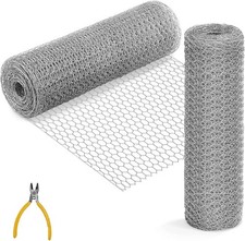 Galvanised Chicken Wire Mesh 35cm X 3m Poultry Netting 4.00 per metre