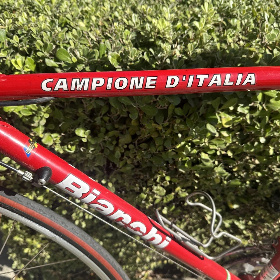 Bianchi Road Bike Campione D'italia 54cm Campagnolo Mirage FREE SHIPPING - Image 2 of 4
