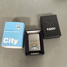 Zippo Manchester City FC Football Lighter with Zippo Box - Clubs L-N