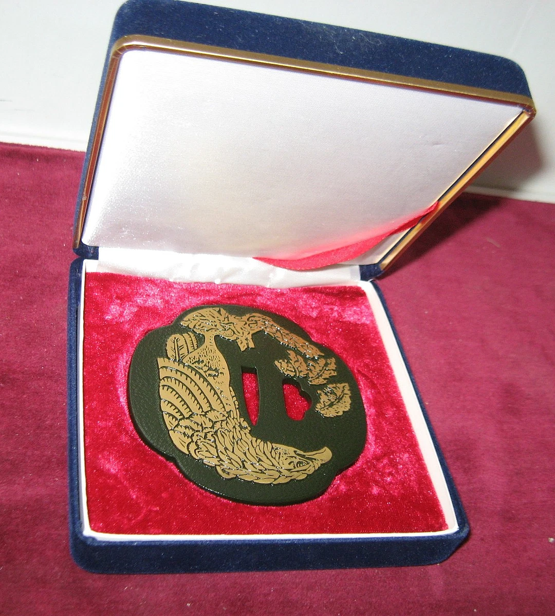 刀の部品　銅に金巻き？ 刀の部品 銅に金巻き？