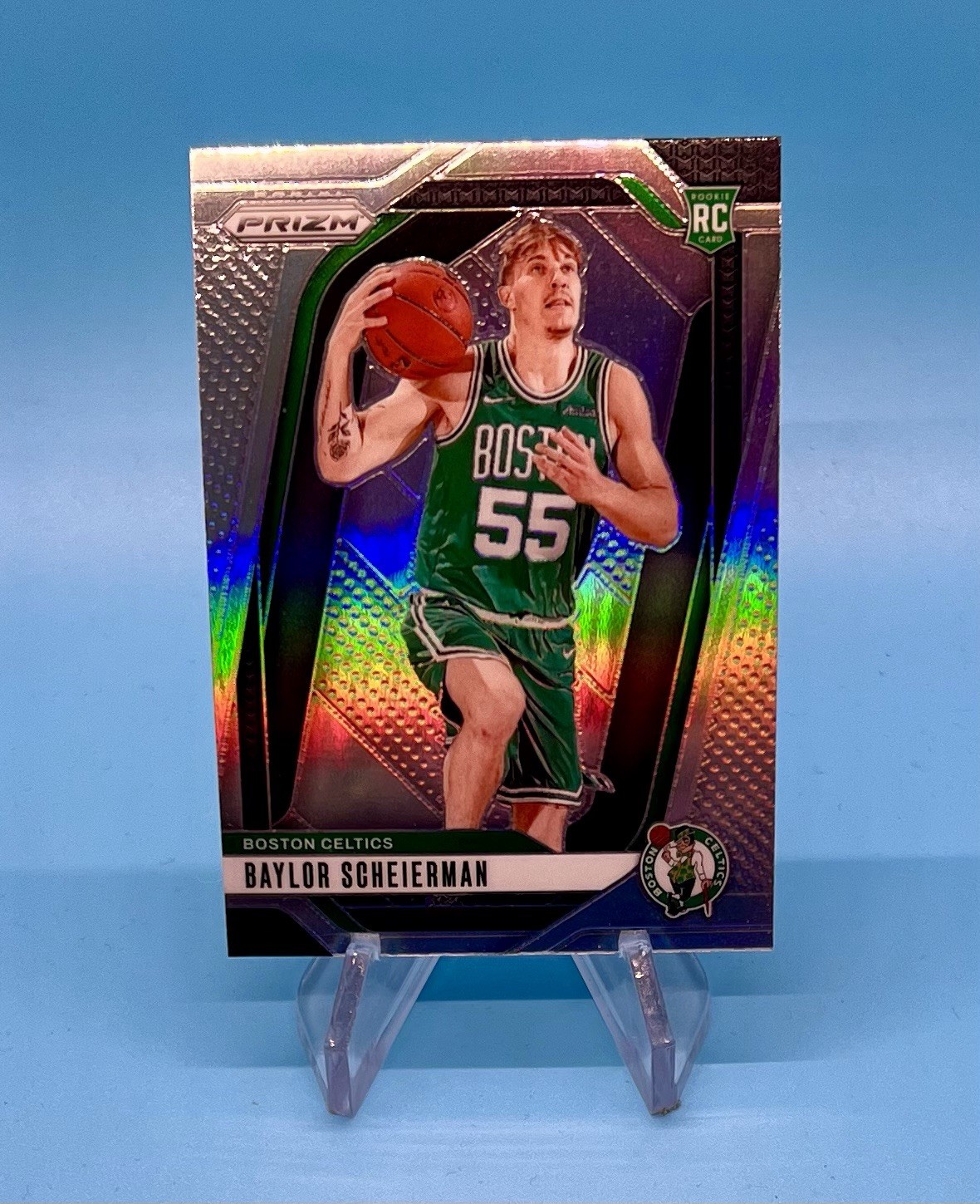 2024-25 Panini Prizm - Baylor Scheierman #236 Silver Prizm (RC)
