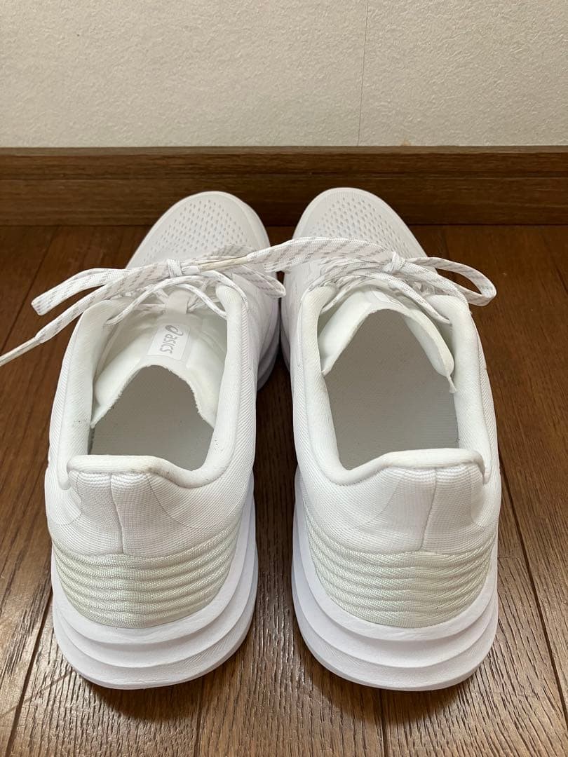 ASICS Men's White Running Shoes Mesh 27cm Near Mint No Box thumbnail 8