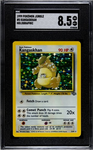 Kangaskhan (Unlimited) graded SGC 8.5 for sale on eBay