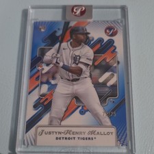 Topps 2025 Pristine Justyn-Henry Malloy Rookie Serial Numbered #21