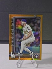 2025 Topps Update Alex Vesia US239 Gold Foil /50 Los Angeles Dodgers SSP