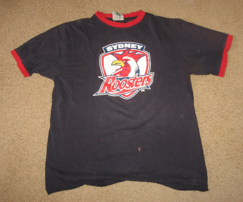 SYDNEY ROOSTERS  T-shirt  NRL  Vintage  L/XL