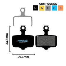 Pastiglie freno a disco SRAM Level DB Red Rival Force XX di TBS