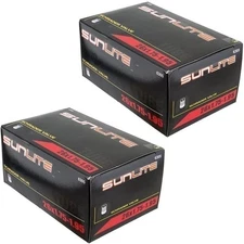 Sunlite Mountain Bike Inner Tubes 26" x 1.50-1.95" Schrader Valve - 2-PACK