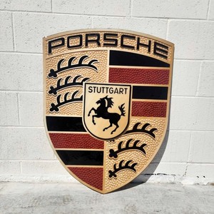 Porsche Enamel Sign | eBay