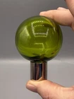 Blenko Glass Olive Lamp Finial